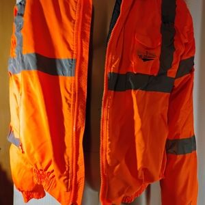 Radian Orange Reflective Jacket Size 3 Xl